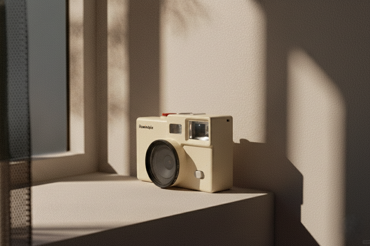 Camera Beige Rewindpix Camera