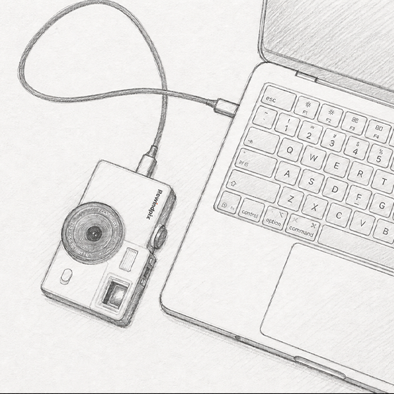 Rewindpix camera